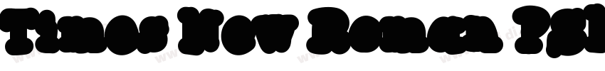 Times New Roman PSM字体转换